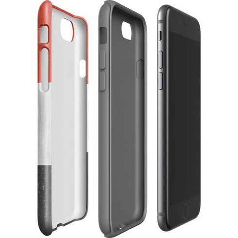 Yemen Flag Distressed iPhone SE (2nd & 3rd Gen) Pro Case